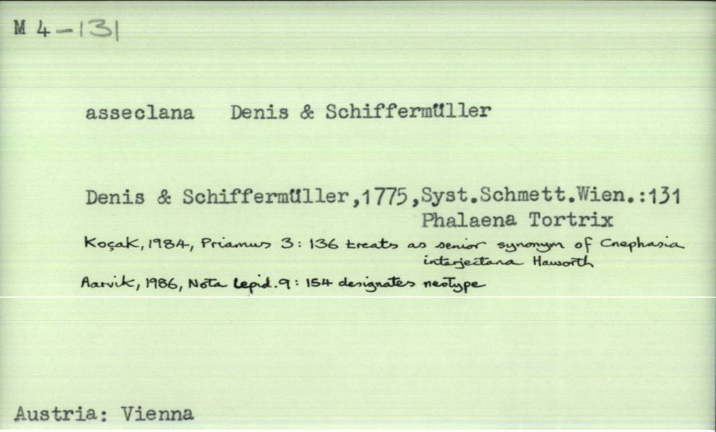 front of card